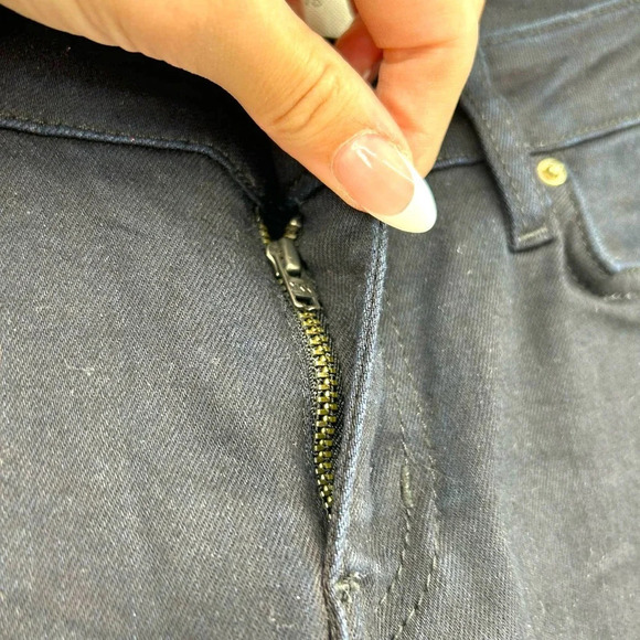 IRO Figaro Flare Jeans Dark Blue Denim Wash Size 26 - Picture 4 of 10